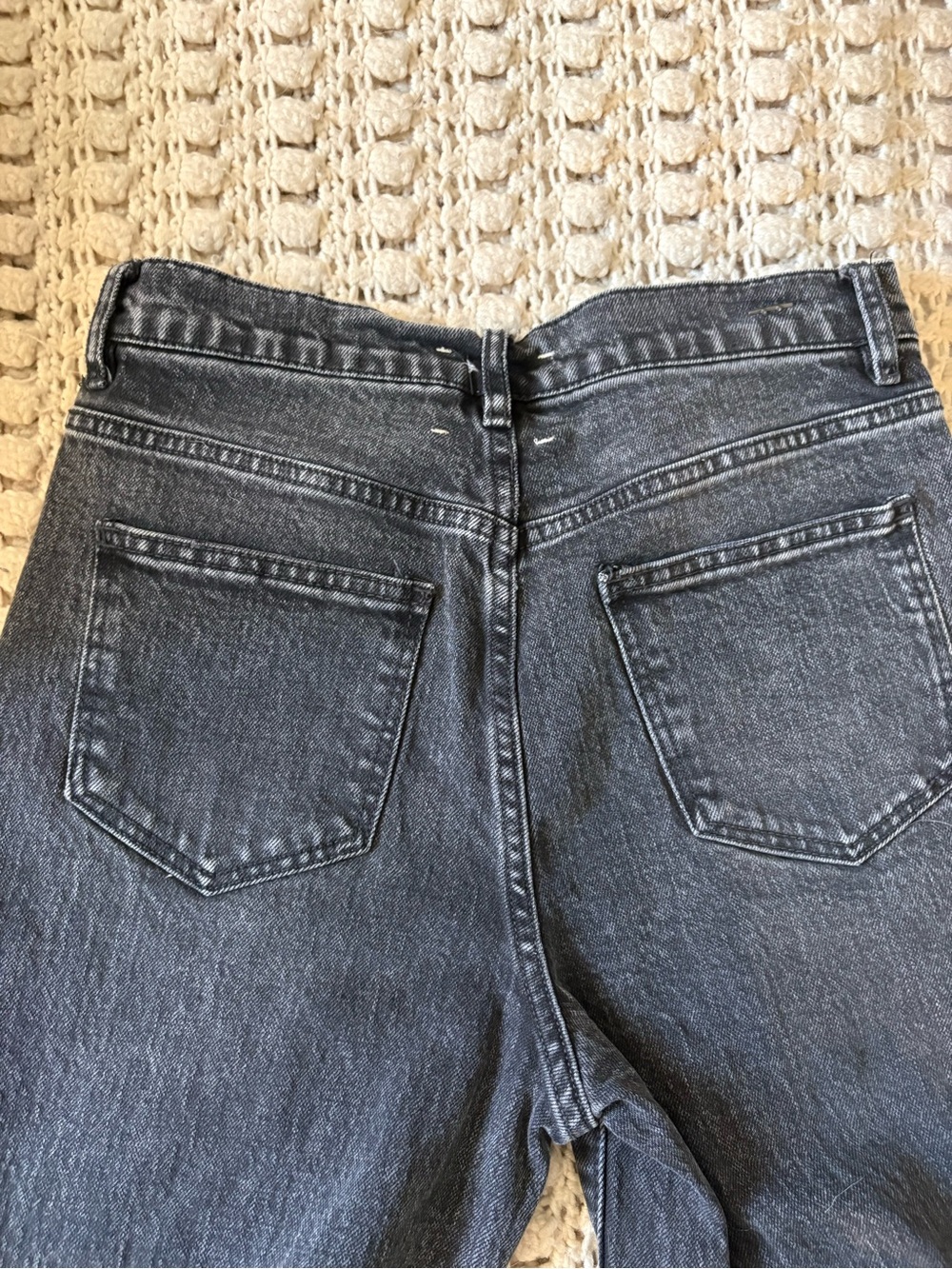 Habitual Black Washed Wide Leg Jeans - Picture 4 of 6